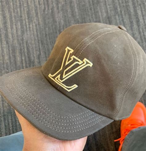 louis vuitton supreme hat black|Louis Vuitton hat stockx.